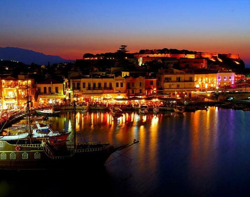 Sea View Cozy Studio Near Center Of Rethymno Town Exterior foto