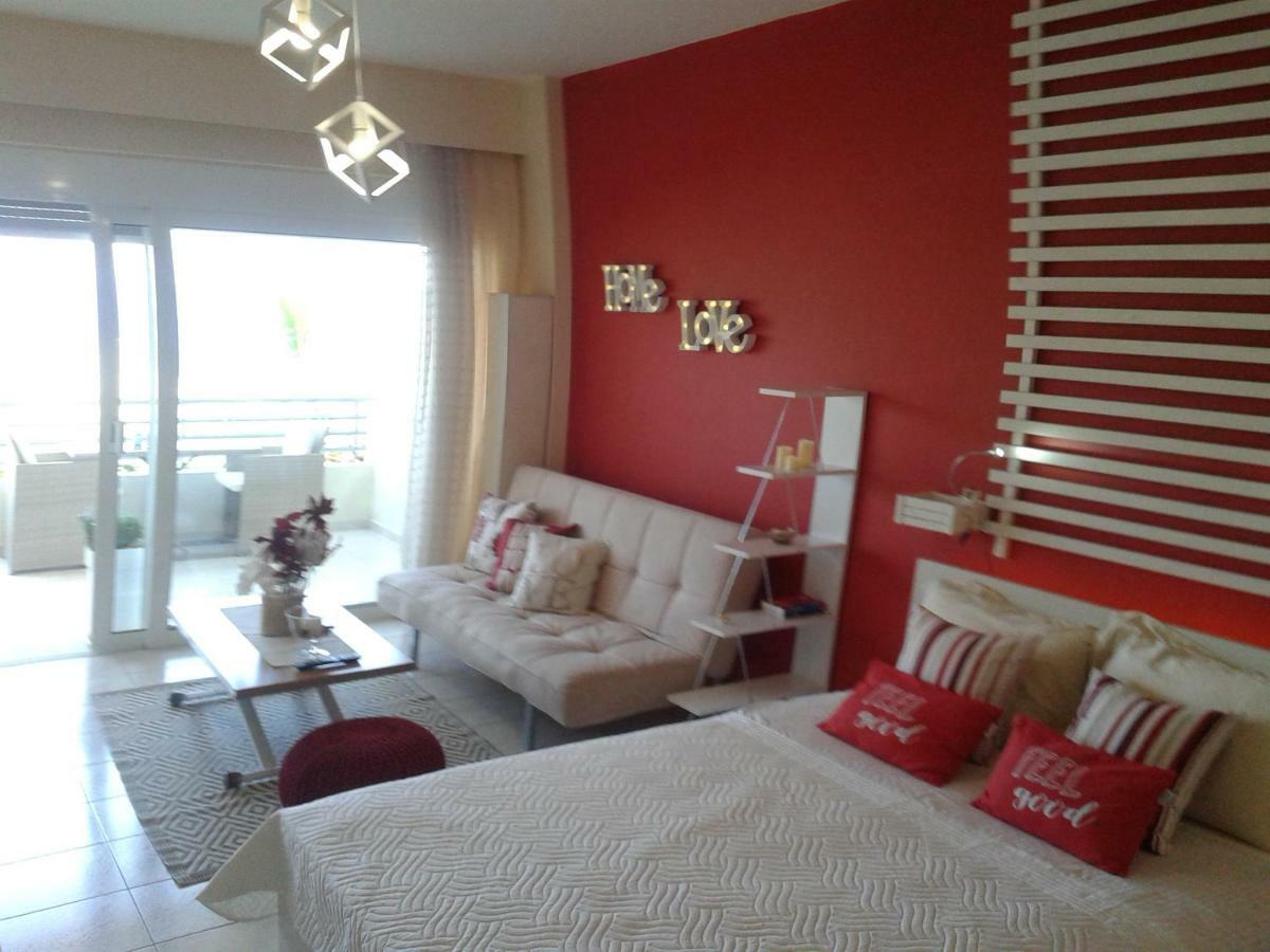 Sea View Cozy Studio Near Center Of Rethymno Town Exterior foto